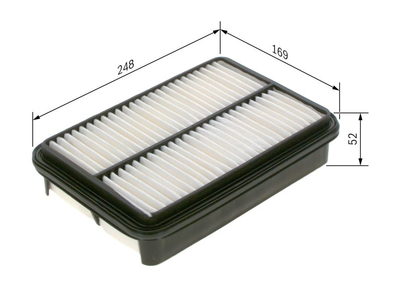 Bosch 1457433952 Air Filter - 5