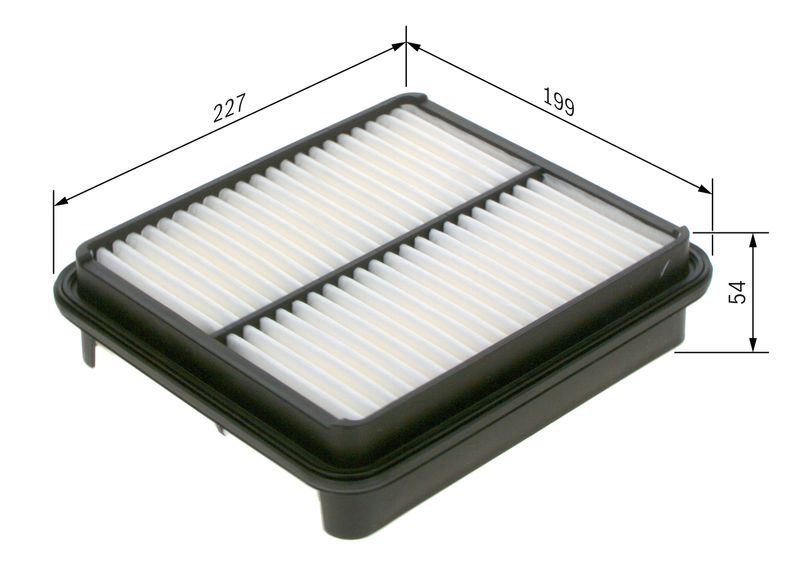 Bosch 1457433956 Air Filter - 5