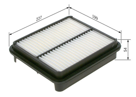 Bosch 1457433956 Air Filter - 5