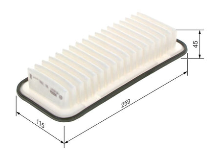 Bosch 1457433971 Air Filter - 1