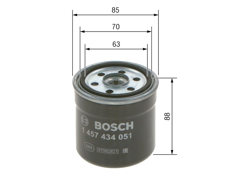 Bosch 1457434051 Fuel Filter - 5