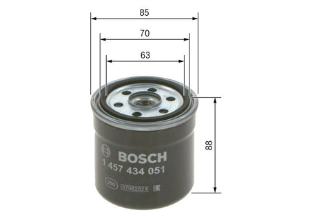 Bosch 1457434051 Fuel Filter - 5
