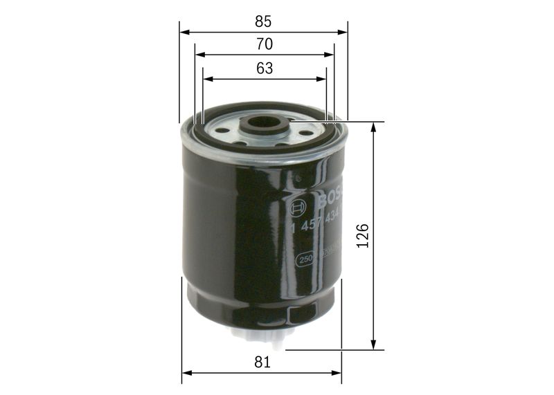Bosch 1457434103 Fuel Filter - 5