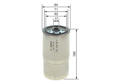 Bosch 1457434184 Fuel Filter - 5