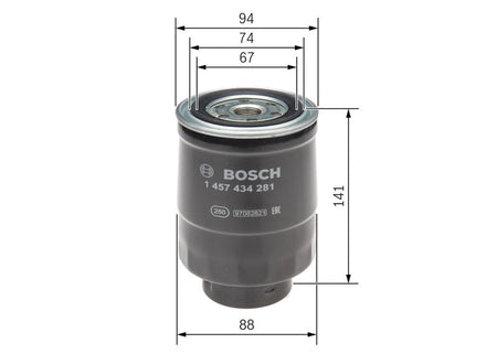 Bosch 1457434281 Fuel Filter - 1
