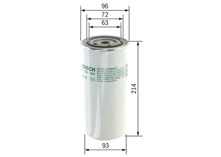 Bosch 1457434294 Fuel Filter - 5