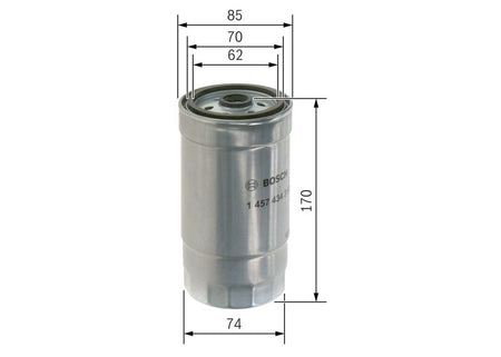 Bosch 1457434310 Fuel Filter - 5