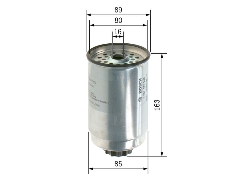 Bosch 1457434408 Fuel Filter - 5