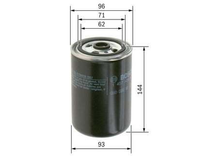 Bosch 1457434421 Fuel Filter - 5