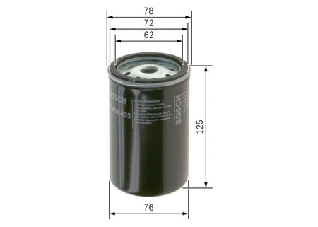 Bosch 1457434432 Fuel Filter - 5