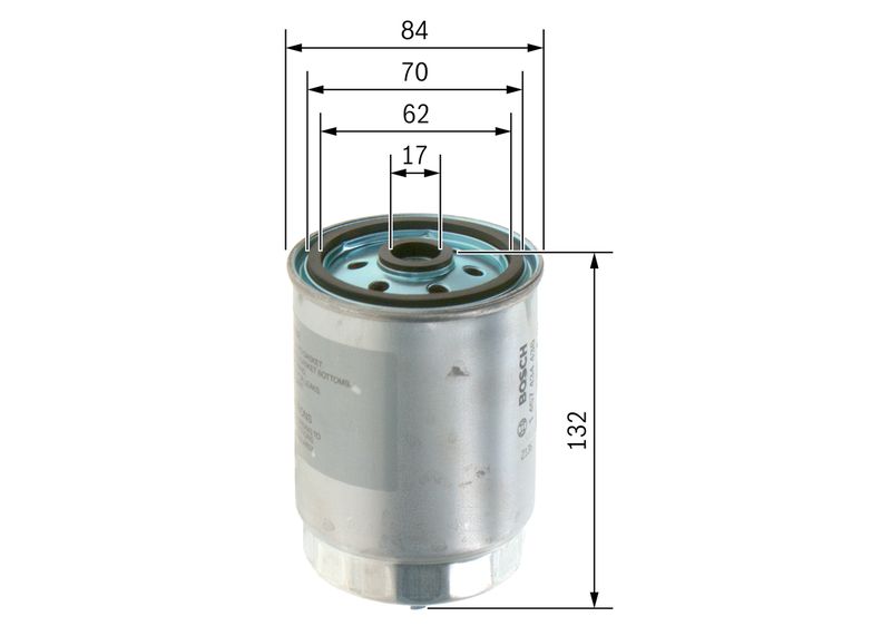 Bosch 1457434436 Fuel Filter - 5
