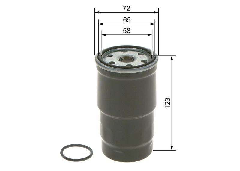 Bosch 1457434440 Fuel Filter - 1