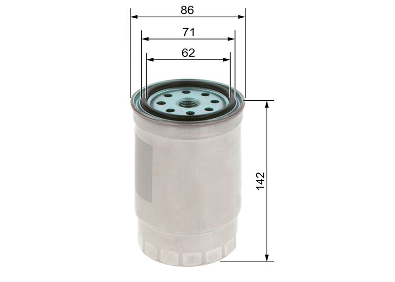 Bosch 1457434511 Fuel Filter - 1