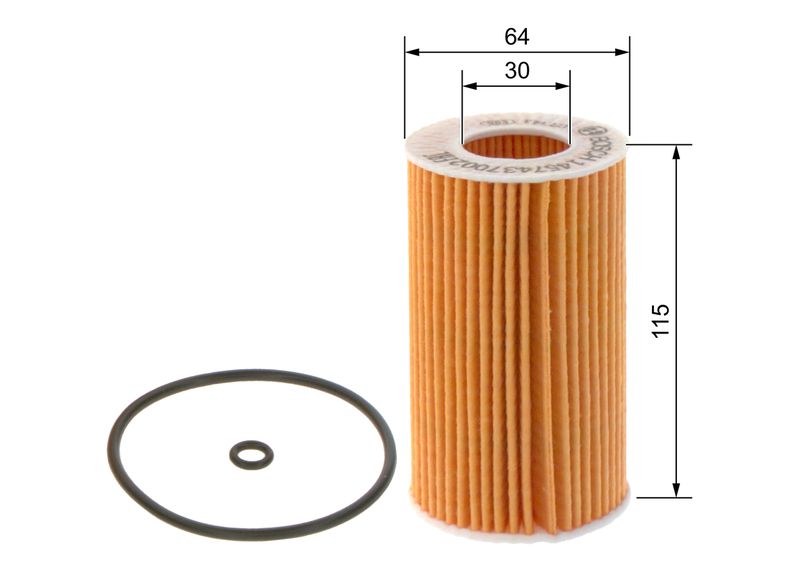Bosch 1457437002 Oil Filter - 1