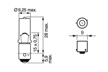 Bosch 1987301035 Bulb, direction indicator - 6