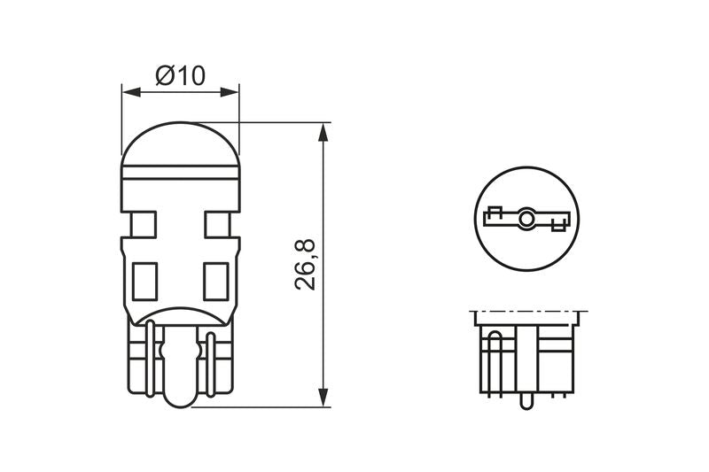 Bosch 1987301505 Bulb, direction indicator - 6