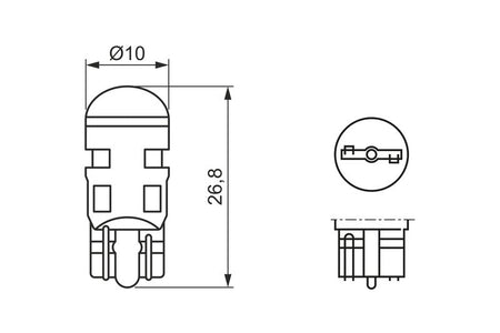 Bosch 1987301505 Bulb, direction indicator - 6
