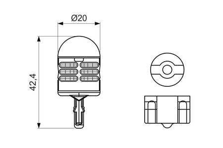Bosch 1987301524 Bulb, direction indicator - 2