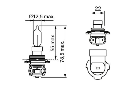 Bosch 1987302026 Bulb, high beam headlight - 5