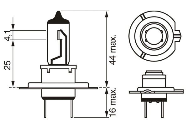 Bosch 1987302078 Bulb, high beam headlight - 6