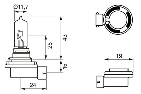 Bosch 1987302082 Bulb, high beam headlight - 6