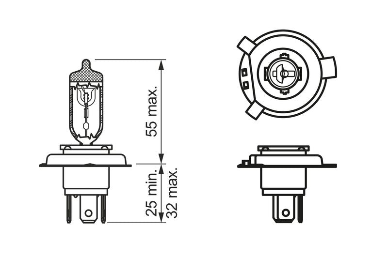 Bosch 1987302104 Bulb, headlight - 6