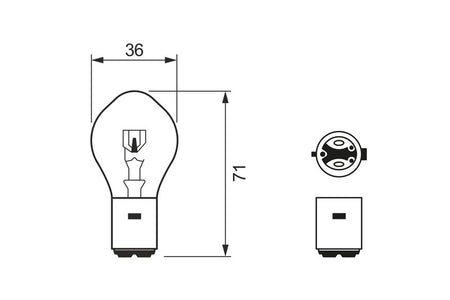 Bosch 1987302106 Bulb, headlight - 6