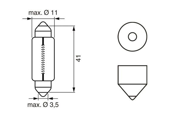 Bosch 1987302210 Bulb, interior light - 6