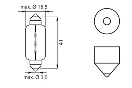 Bosch 1987302229 Bulb - 6