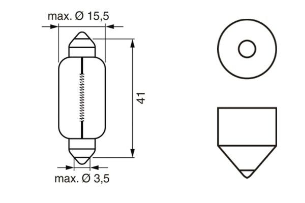 Bosch 1987302230 Bulb - 6