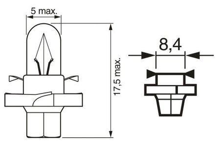 Bosch 1987302243 Bulb - 6