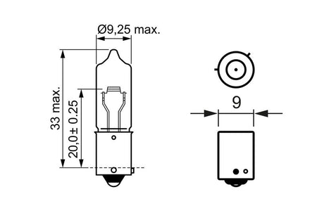 Bosch 1987302264 Bulb, direction indicator - 6