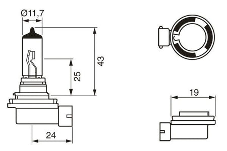 Bosch 1987302481 Bulb, high beam headlight - 6