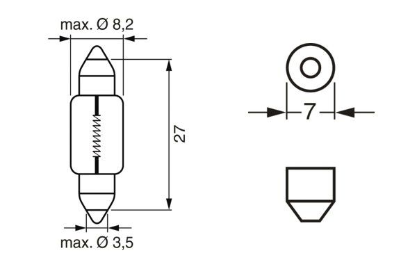 Bosch 1987302528 Bulb - 6