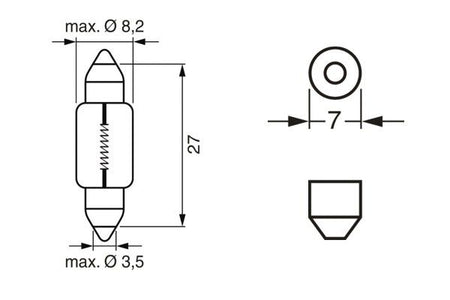 Bosch 1987302528 Bulb - 6