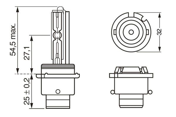 Bosch 1987302851 Bulb, high beam headlight - 6