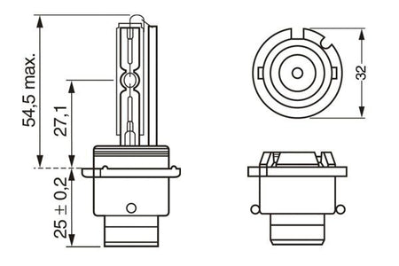 Bosch 1987302851 Bulb, high beam headlight - 6