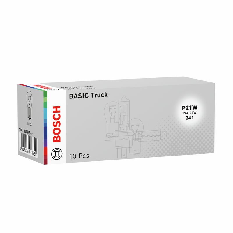 Bosch 1987302865 Bulb, direction indicator - 1