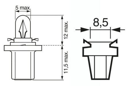 Bosch 1987302874 Bulb - 6