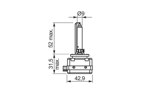 Bosch 1987302905 Bulb, high beam headlight - 5
