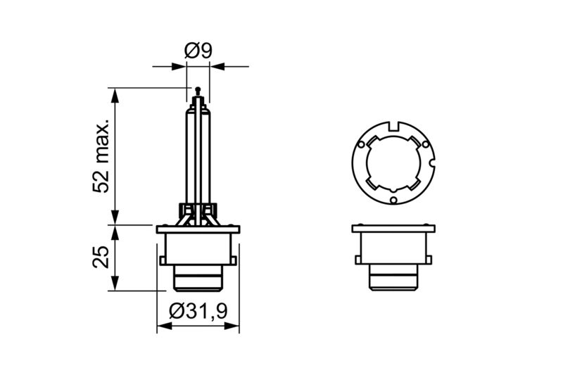 Bosch 1987302906 Bulb, high beam headlight - 5