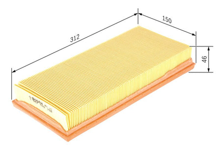 Bosch 1987429152 Air Filter - 1