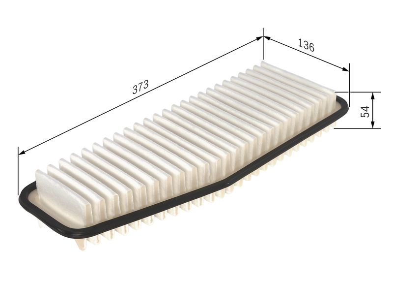 Bosch 1987429163 Air Filter - 1