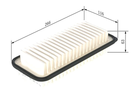 Bosch 1987429177 Air Filter - 1