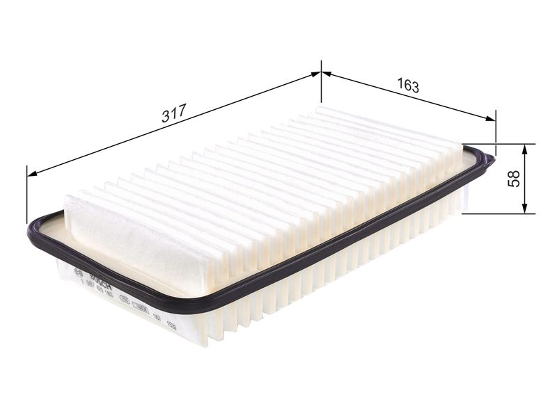 Bosch 1987429183 Air Filter - 5