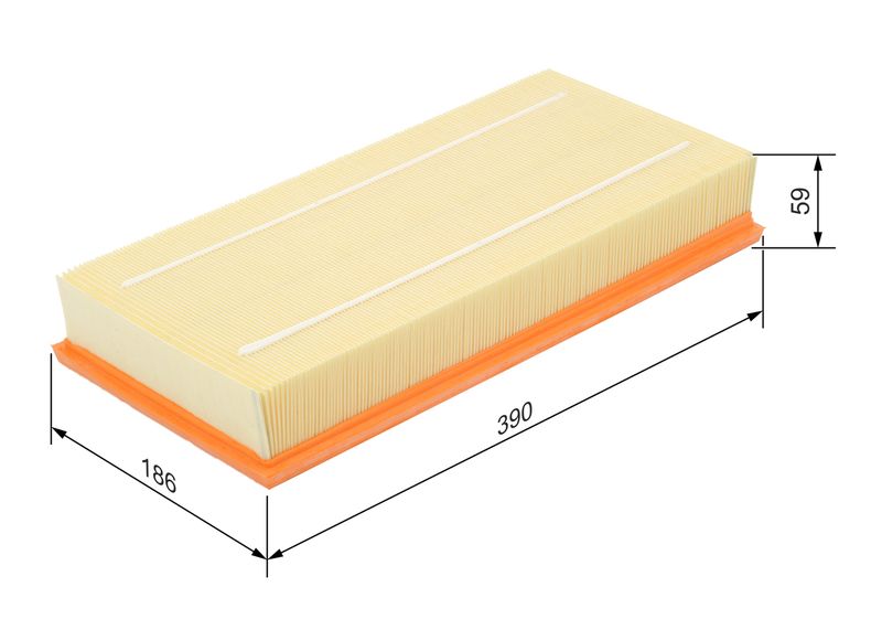 Bosch 1987429190 Air Filter - 5