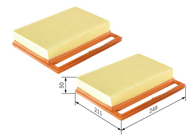 Bosch 1987429402 Air Filter - 1