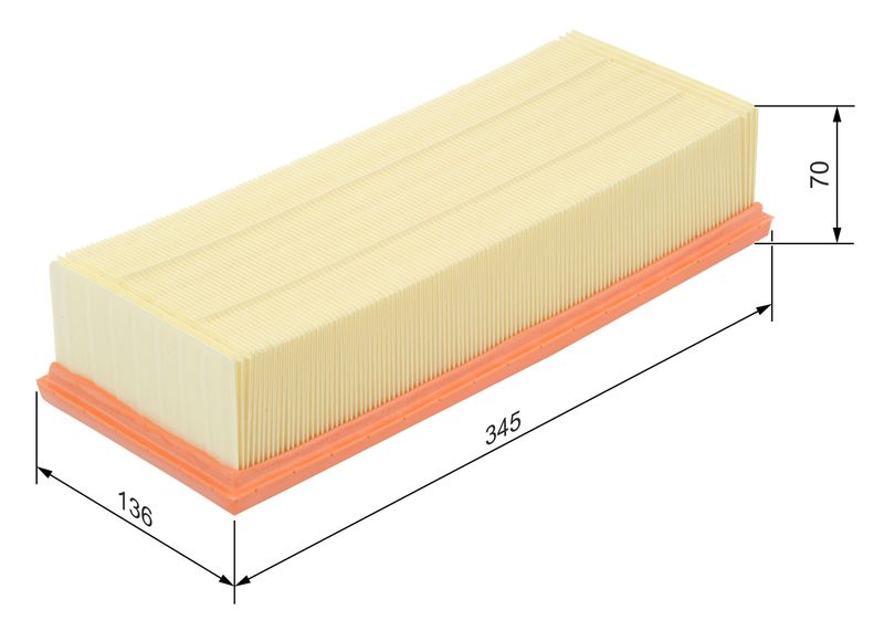 Bosch 1987429404 Air Filter - 5