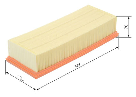 Bosch 1987429404 Air Filter - 5