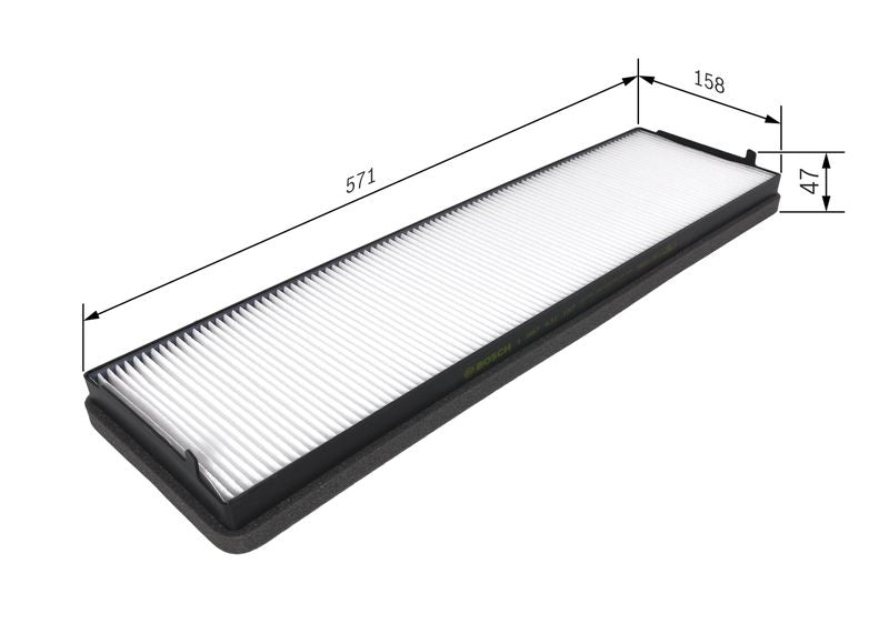 Bosch 1987431157 Filter, cabin air - 1
